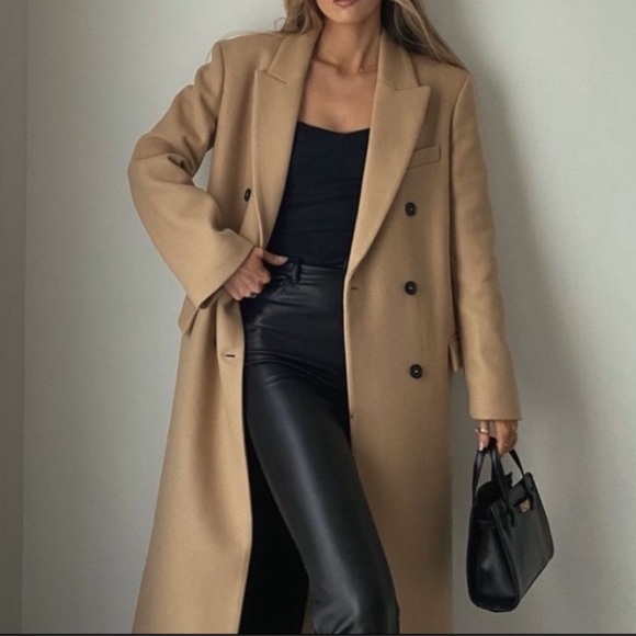 ZARA | Oversized Wool Coat - Picture 10 of 11